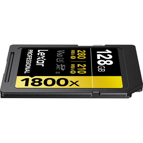 Lexar 128GB Professional 1800x UHS-II SD - 4